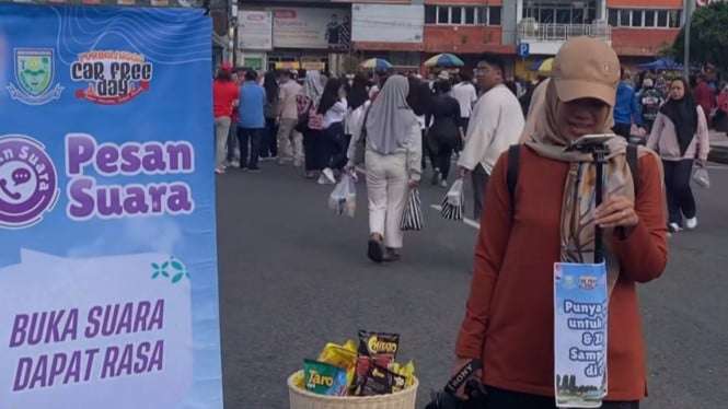 Pesan Suara di CFD Purbalingga