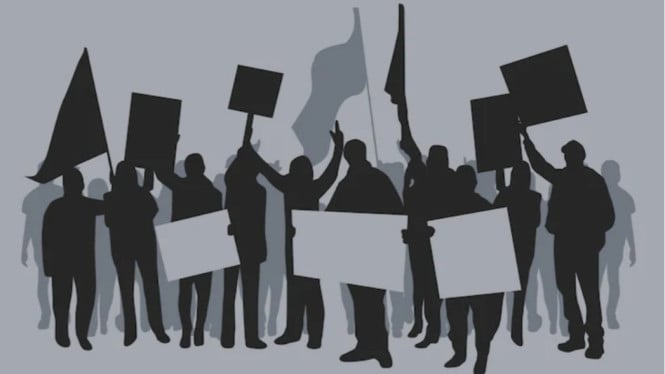 Ilustrasi demonstrasi
