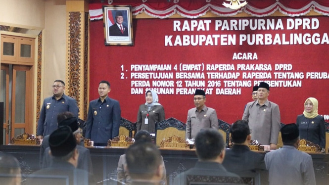 Rapat Paripurna DPRD Kabupaten Purbalingga