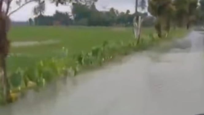 Banjir Melanda Kaligondang Purbalingga
