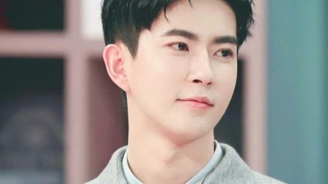Yu Menglong saat menghadiri acara televisi