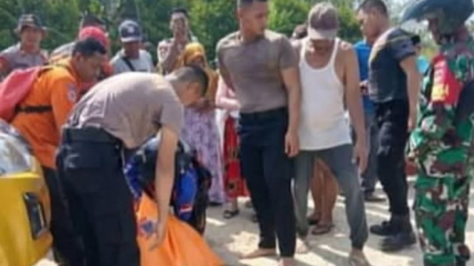 Korban Tenggelam di Saluran Irigasi Klambu Kanan Grobogan