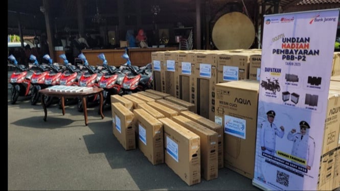 Hadiah PBB Banyumas, motor hingga TV