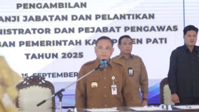 Bupati Pati lantik 48 pejabat baru