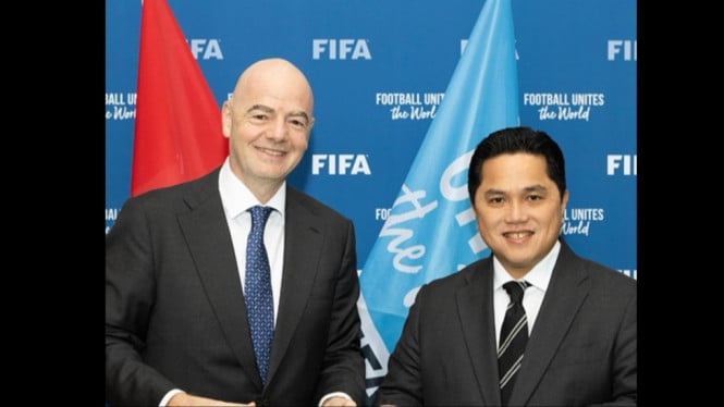 Erick Thohir resmi dilantik Menpora Ini Kata FIFA