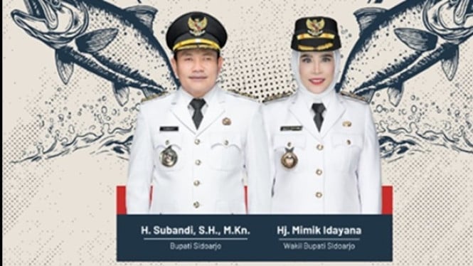 Konflik Bupati dan Wabup Sidoarjo Mutasi 60 ASN