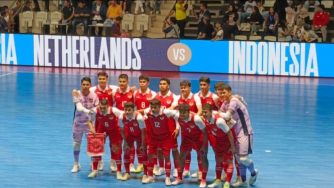 Timnas Futsal Indonesia Vs Belanda