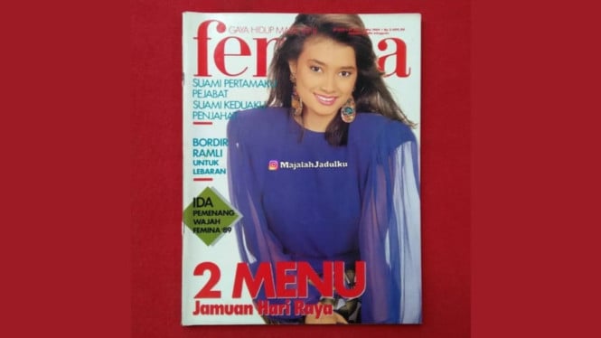 Ida Yulidina Cover Majalah