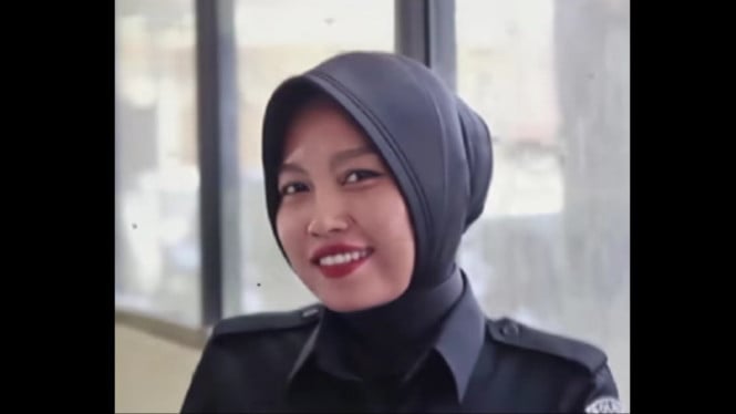 Gelagat aneh istri Brigadir Esco Briptu Rizka disorot
