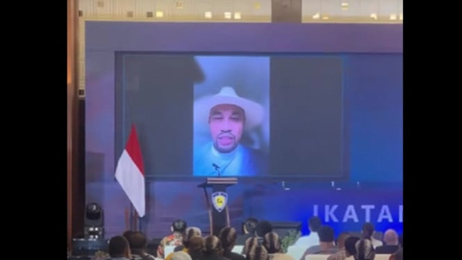Ahmad Sahroni beri sambutan daring di Munas IMI