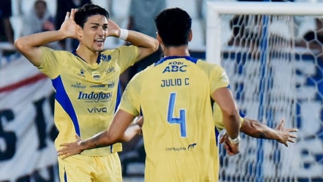 Persib menang lewat gol dari eks pemain Como 1907