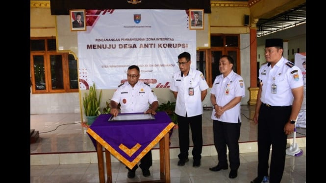 Pencanangan Desa Wringinharjo jadi desa antikorupsi