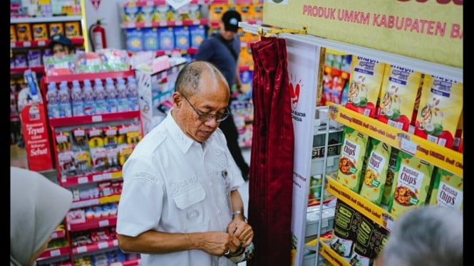 Produk UMKM Banyumas hadir di Alfamart