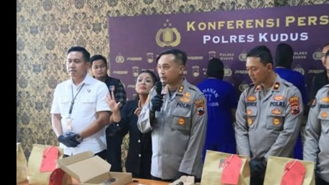 Pelaku pembunuhan Kaka Adik di Kudus ditangkap polisi