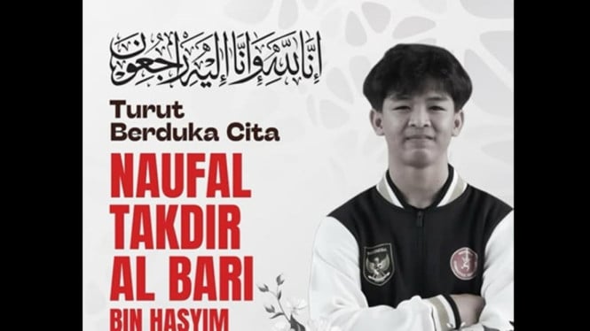 Potret Naufal Takdir Al Bari Meninggal Dunia