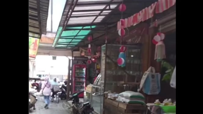 Kondisi Pasar Segamas makin sepi