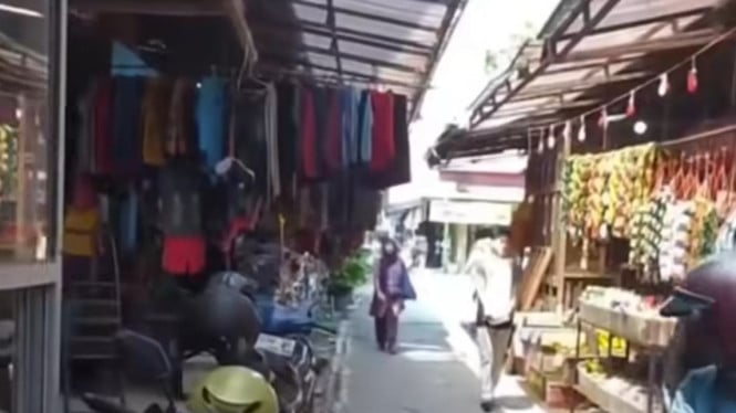 Pasar Segamas Purbalingga Sepi Pembeli