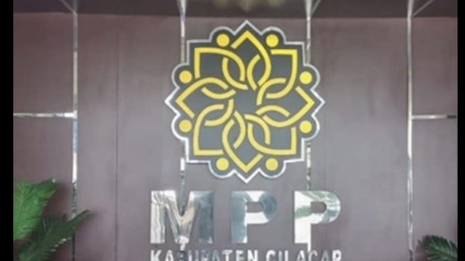 Counter layanan MPP Cilacap tampak lengang