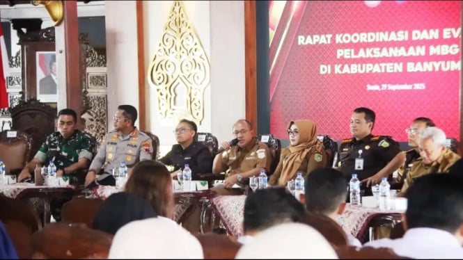Rakor dan Evaluasi Pelaksanaan Program MBG di Banyumas