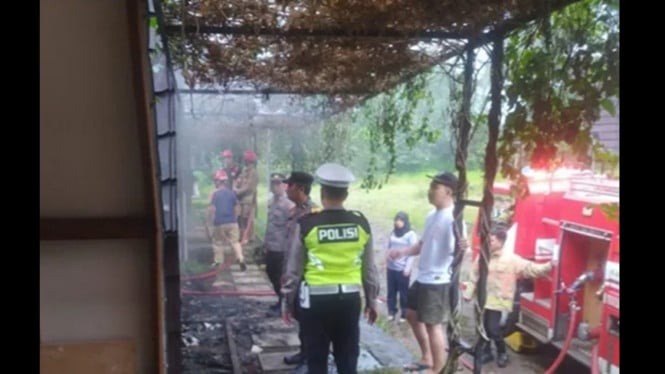 Asrama ponpes terbakar di Temanggung