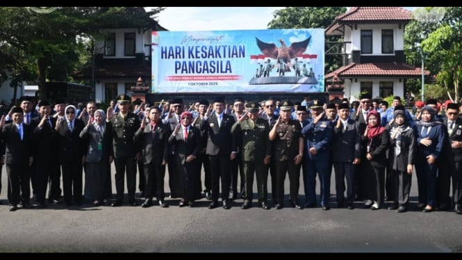 Upacara Peringatan Hari Kesaktian Pancasila 2025 di Purbalingga