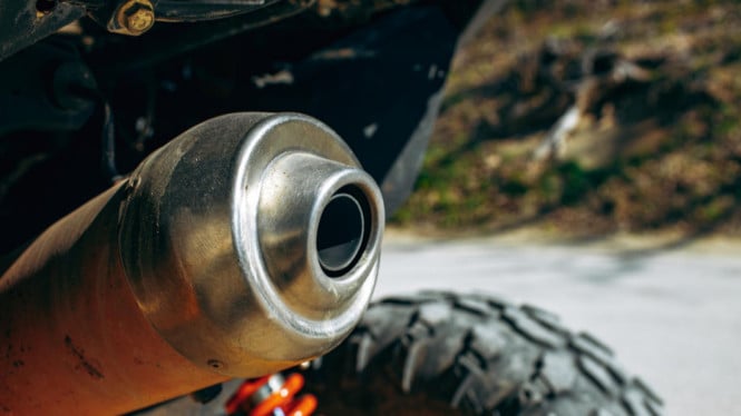 Knalpot Motor