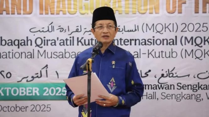 Menteri Agama KH Nasaruddin Umar