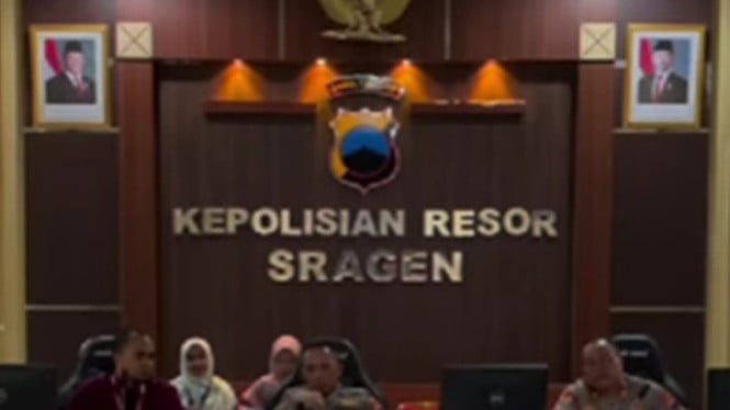 Kapolres Sragen beri penjelasan Emak Emak Siram Bensin