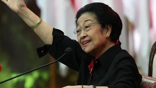 Megawati hadir di acara UGM bersama BRIN