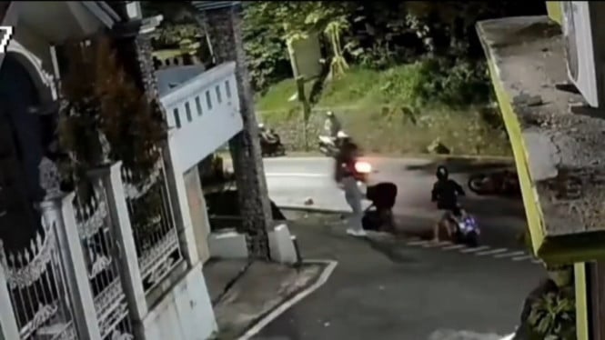 Kecelakaan Beruntun 3 Sepeda Motor di Banjarnegara