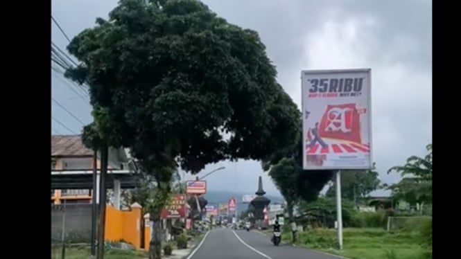 Ilustrasi Kondisi ruas jalan Purwokerto Baturraden