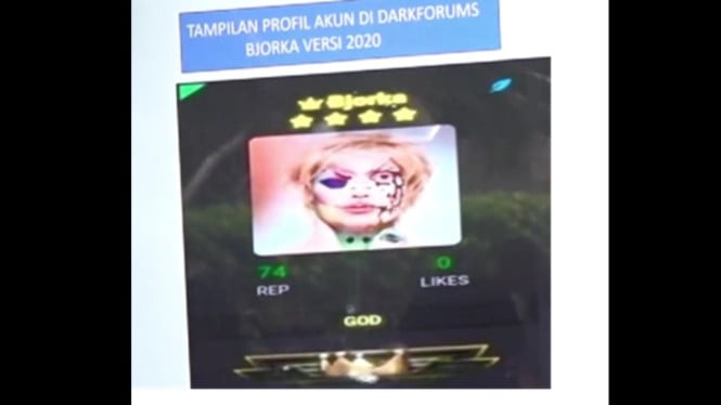 Akun IG bjorka kembali aktif di Instagram