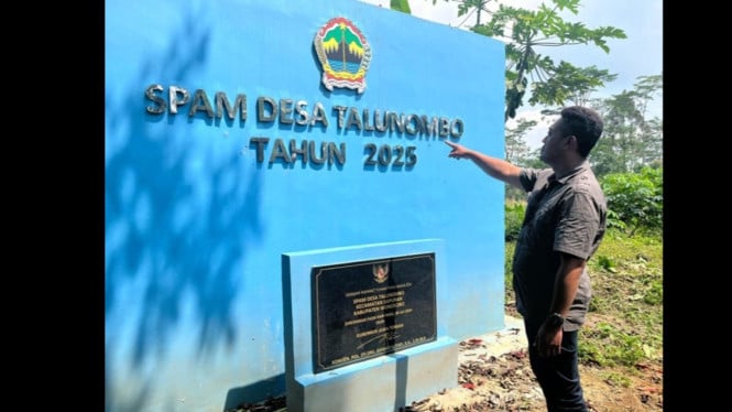 Warga Talunombo Wonosobo gembira nikmati air bersih