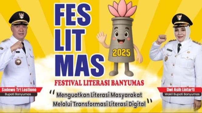 Gol A Gong akan buka Festival Literasi Banyumas 2025