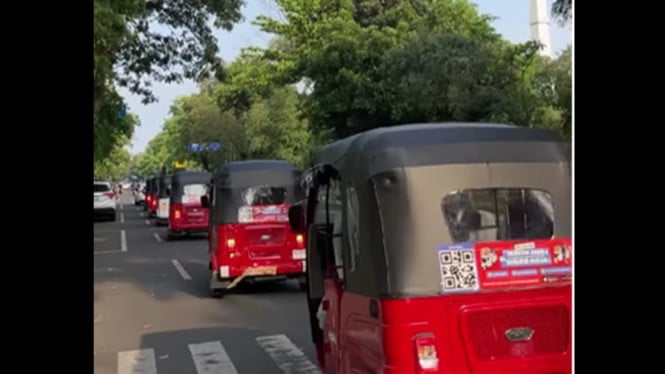 Dishub Solo hentikan operasional bajaj online