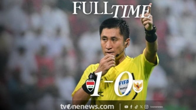 Indonesia kalah tipis dari Irak