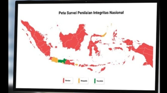 Jateng raih skor integritas tertinggi