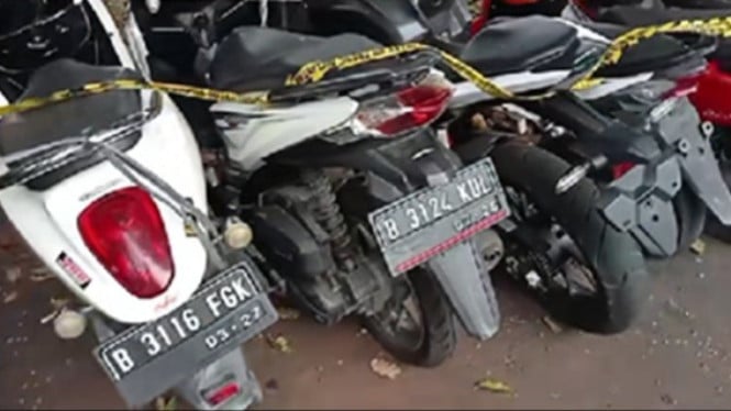 Ilustrasi CCTV rekam pencuri motor di Masjid Annur