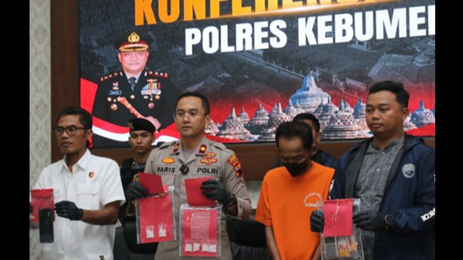 Kurir sabu ditangkap di rumah kosong Kebumen