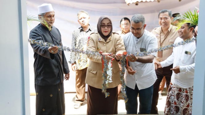 Pemkab Banyumas Resmikan Fasilitas MCK.