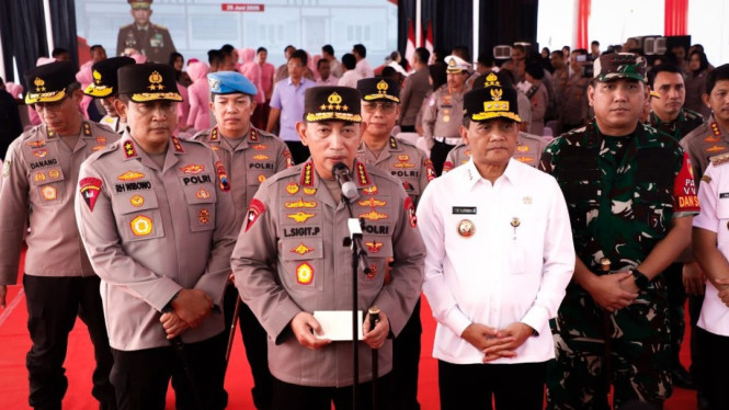 Kapolri Resmikan 32 dan Bangun 27 SPPG di Jawa Tengah