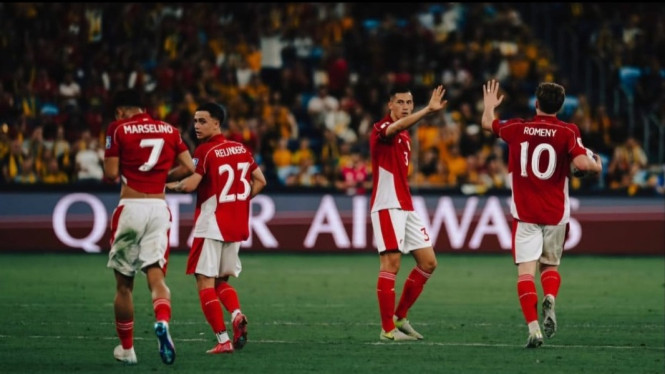 Jay Idzes saat bela Timnas Indonesia