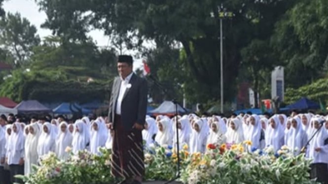 Hari Santri Nasional di Wonosobo Meriah