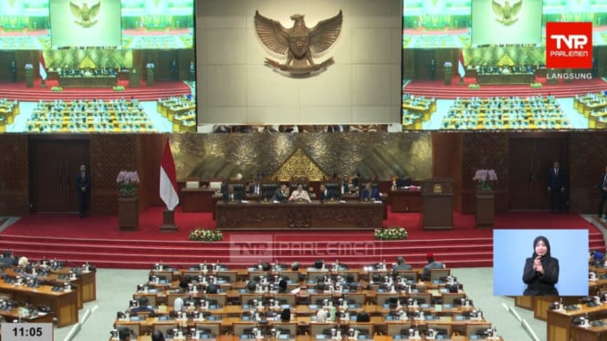 Rapat paripurna DPR RI pengesahan RKUHAP jadi UU