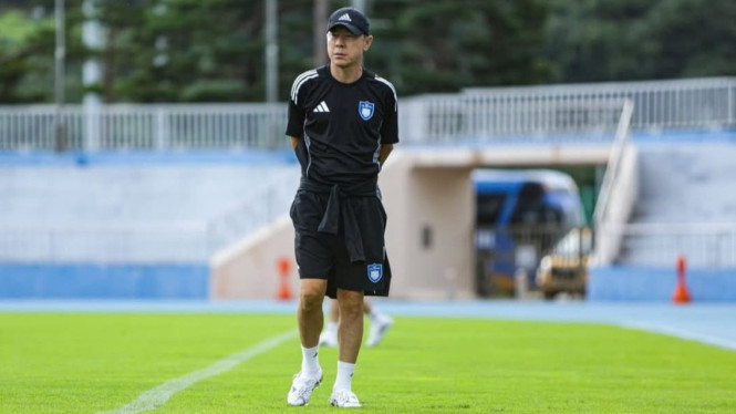 Mantan pelatih Timnas Indonesia Shin Tae-yong