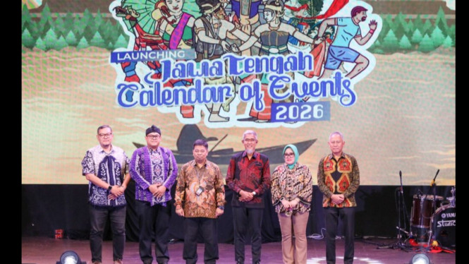 Pemprov Jateng Launching 365 event dalam Calender of Event 2026