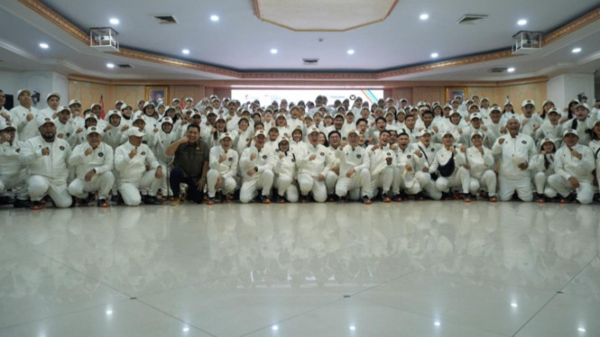 Pengukuhan Tim Indonesia untuk SEA Games Thailand 2025