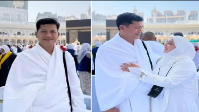 Bupati Aceh Selatan Mirwan bersama istri pergi umrah