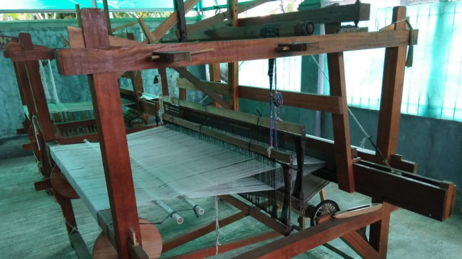 Alat tenun Benang Antih Purbalingga