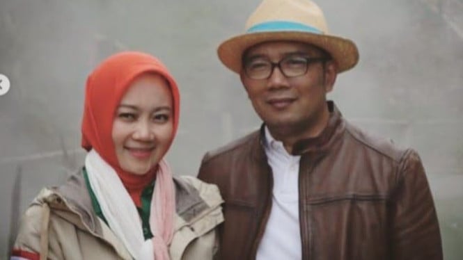 Ridwan Kamil dan Atalia Paratya
